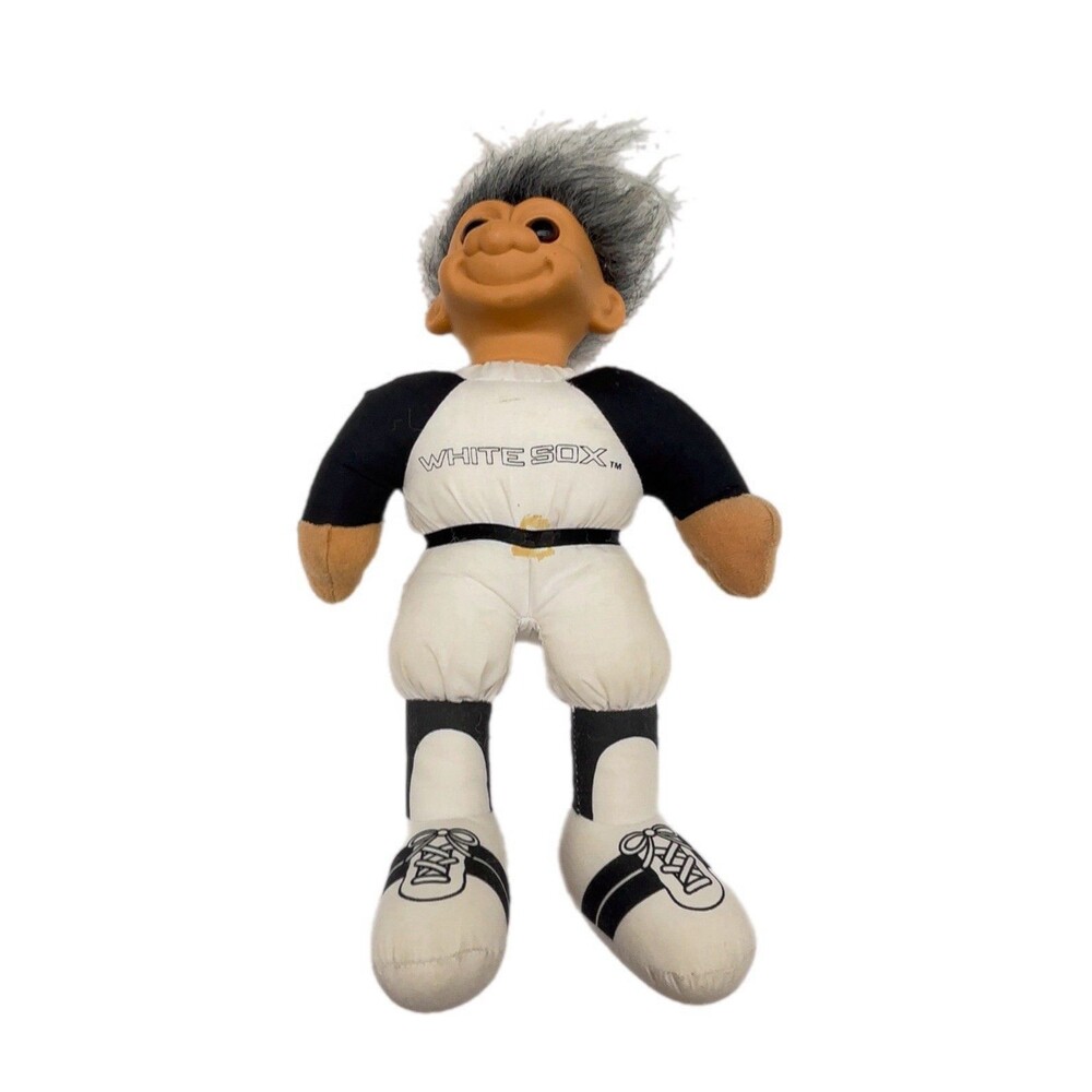 Chicago White Sox Good Luck Troll Baseball Player 11" Russ Troll Doll